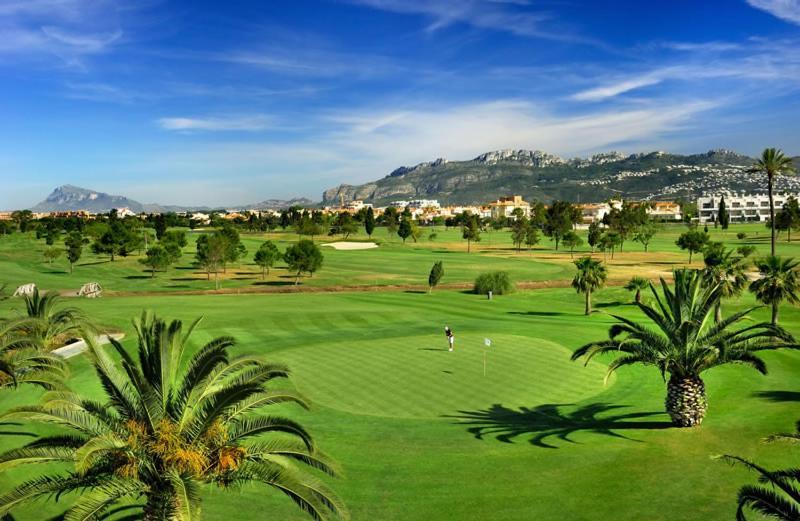 Apartment Sevilla III Golf ,Big Pool And Seaside Oliva Bagian luar foto