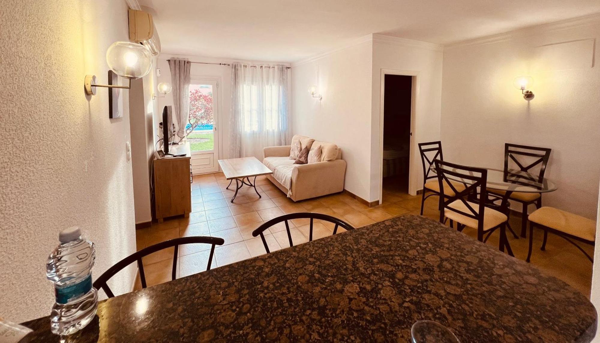 Apartment Sevilla III Golf ,Big Pool And Seaside Oliva Bagian luar foto